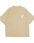 ニューエラ S/S OVERSIZED COTTON TEE CLASSIC NE キャメル
