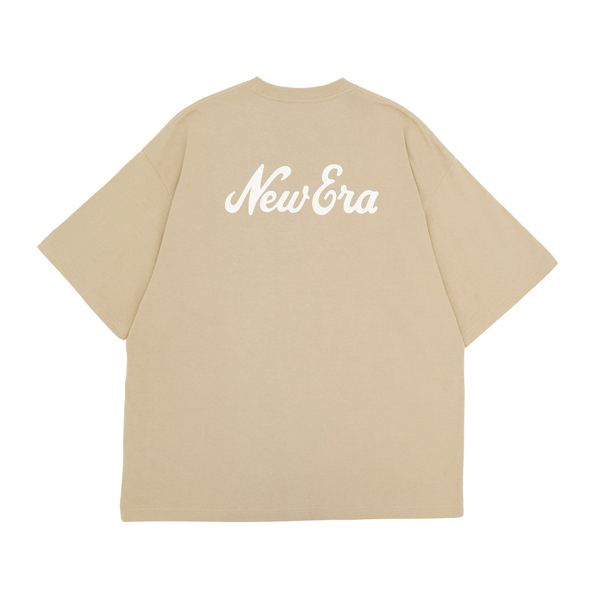 ニューエラ S/S OVERSIZED COTTON TEE CLASSIC NE キャメル