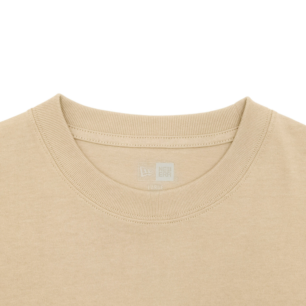 ニューエラ S/S OVERSIZED COTTON TEE CLASSIC NE キャメル