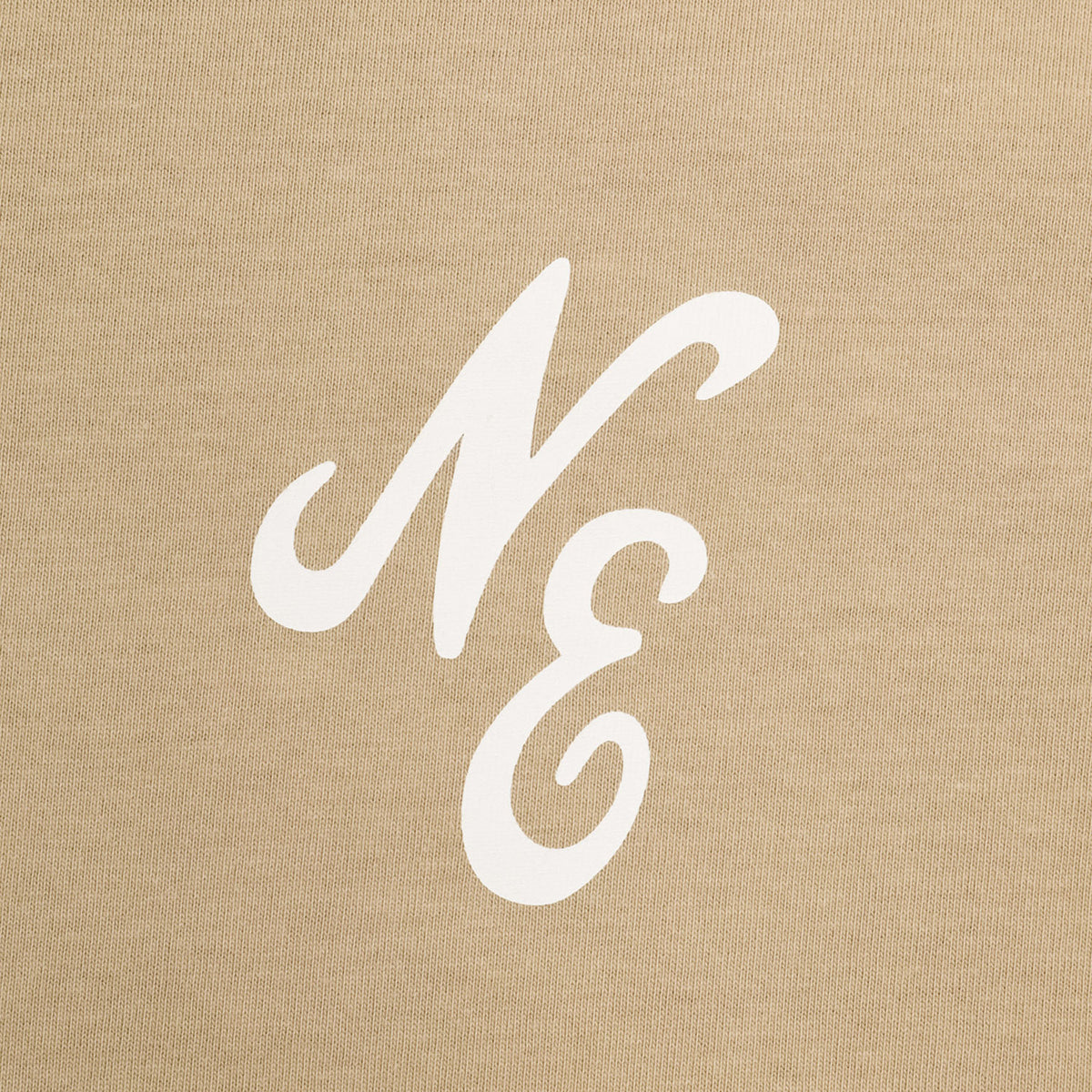 ニューエラ S/S OVERSIZED COTTON TEE CLASSIC NE キャメル