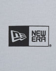 ニューエラ S/S OVERSIZED COTTON TEE BOX LOGO スノーグレー/ブラック