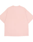 ニューエラ S/S OVERSIZED COTTON TEE 24 BOX LOGO ピンクルージュ/ホワイト
