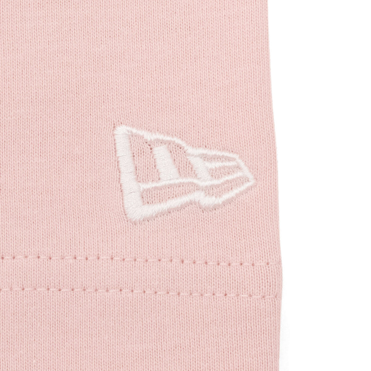 ニューエラ S/S OVERSIZED COTTON TEE 24 BOX LOGO ピンクルージュ/ホワイト