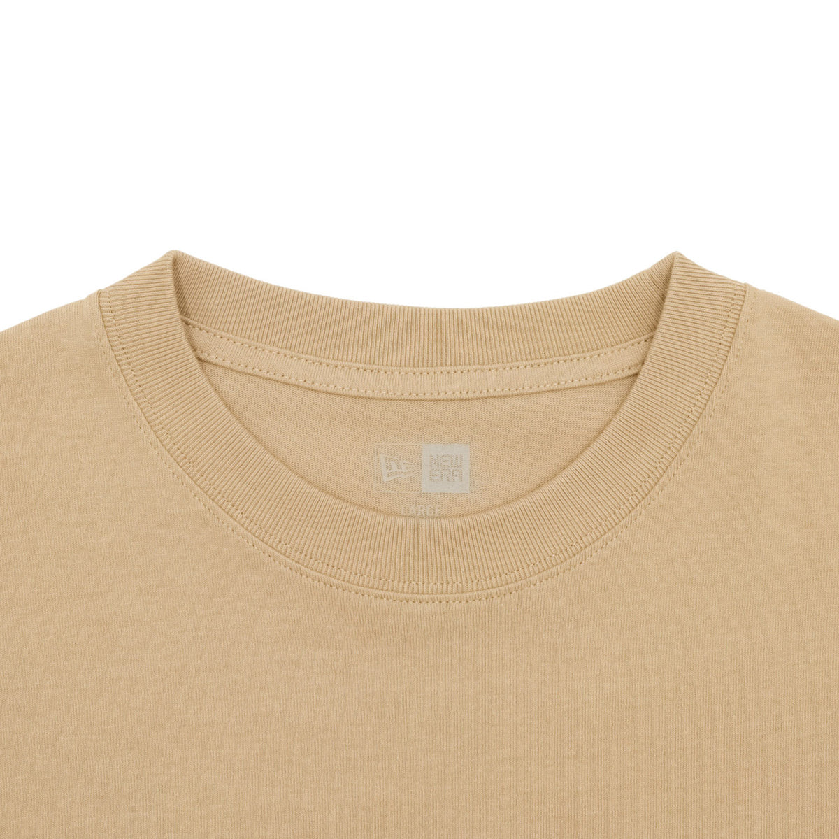 ニューエラ S/S OVERSIZED COTTON TEE 24 BOX LOGO キャメル/ホワイト