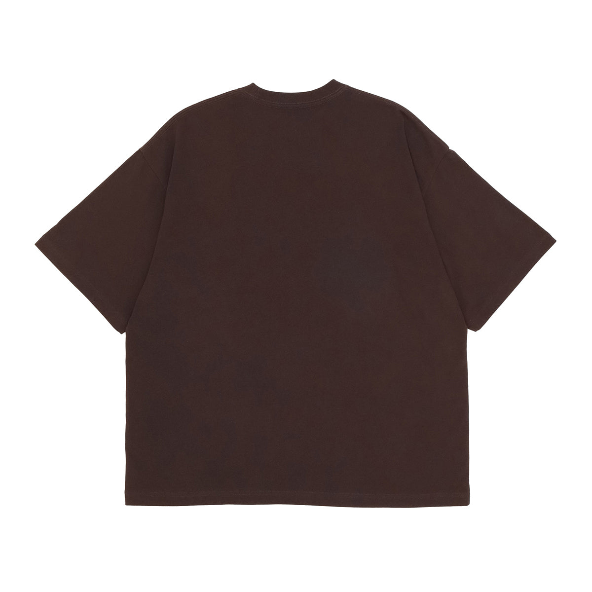 ニューエラ S/S OVERSIZED COTTON TEE 24 BOX LOGO バーントウッド/ホワイト