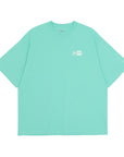 ニューエラ S/S OVERSIZED COTTON TEE 24 BOX LOGO ブルーティント/ホワイト