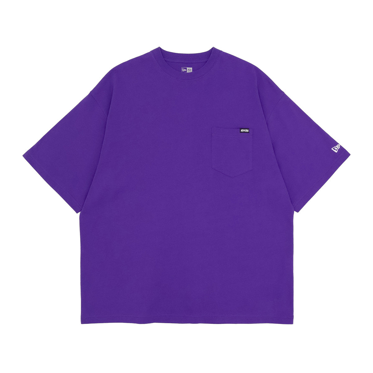 ニューエラ S/S OVERSIZED COTTON TEE 24 トゥルーパープル