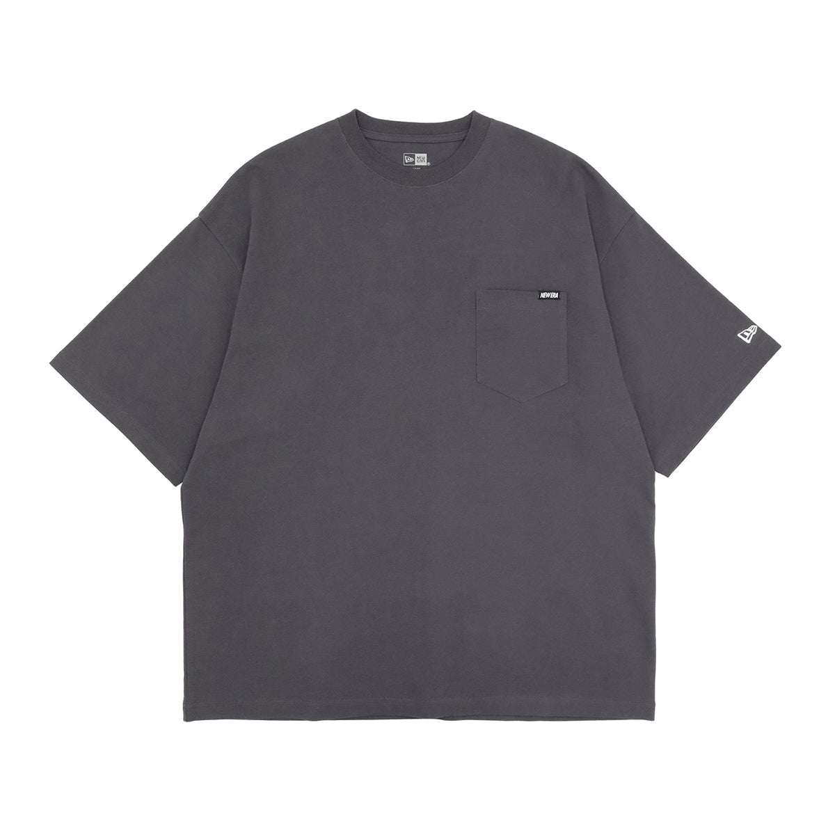 ニューエラ S/S OVERSIZED COTTON TEE 24 グラファイト