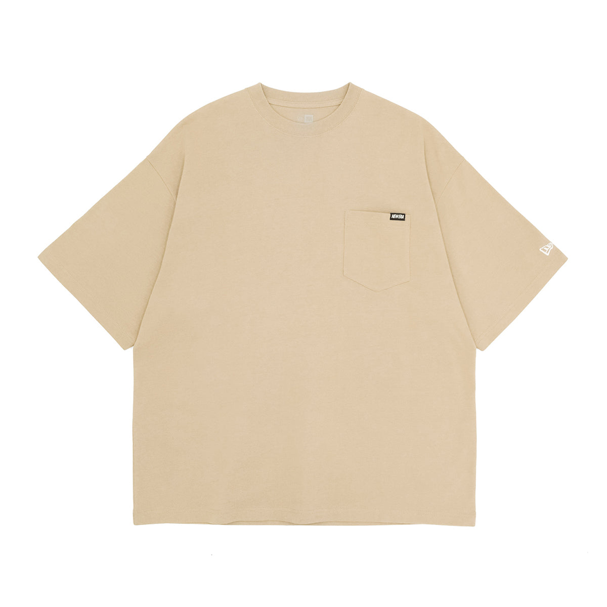 ニューエラ S/S OVERSIZED COTTON TEE 24 キャメル