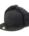 ニューエラ 59FIFTY DOG EAR TONAL COLOR LAブラック