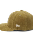 ニューエラ LP 59FIFTY CORDUROY SIDE PATCH SDカーキ