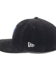 ニューエラ LP 59FIFTY CORDUROY SIDE PATCH NYMブラック