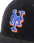 ニューエラ LP 59FIFTY CORDUROY SIDE PATCH NYMブラック