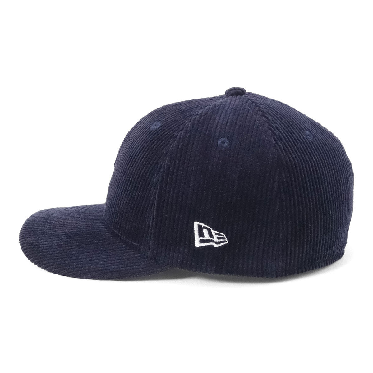 ニューエラ LP 59FIFTY CORDUROY SIDE PATCH LAネイビー