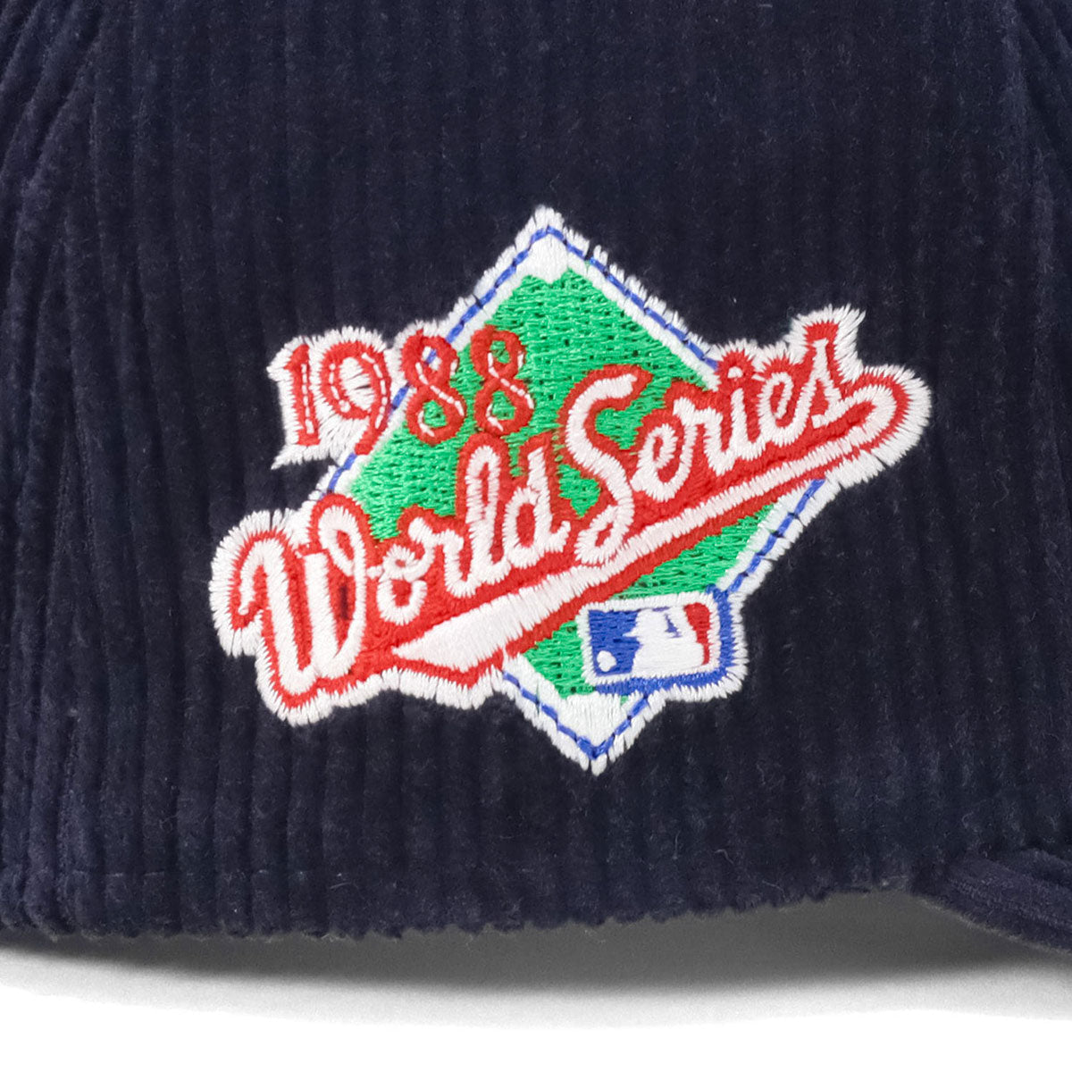 ニューエラ LP 59FIFTY CORDUROY SIDE PATCH LAネイビー