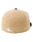 別注 ニューエラ 59FIFTY CORDUROY 2-TONE NYベージュ/ブラック
