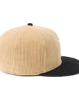 別注 ニューエラ 59FIFTY CORDUROY 2-TONE LAベージュ/ブラック