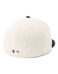 別注 ニューエラ 59FIFTY CORDUROY 2-TONE CWSアイボリー/ブラック