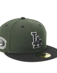ニューエラ 59FIFTY SIDE PATCH 2-TONE UNDER VISOR LAダークシーウィード