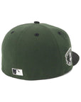 ニューエラ 59FIFTY SIDE PATCH 2-TONE UNDER VISOR LAダークシーウィード