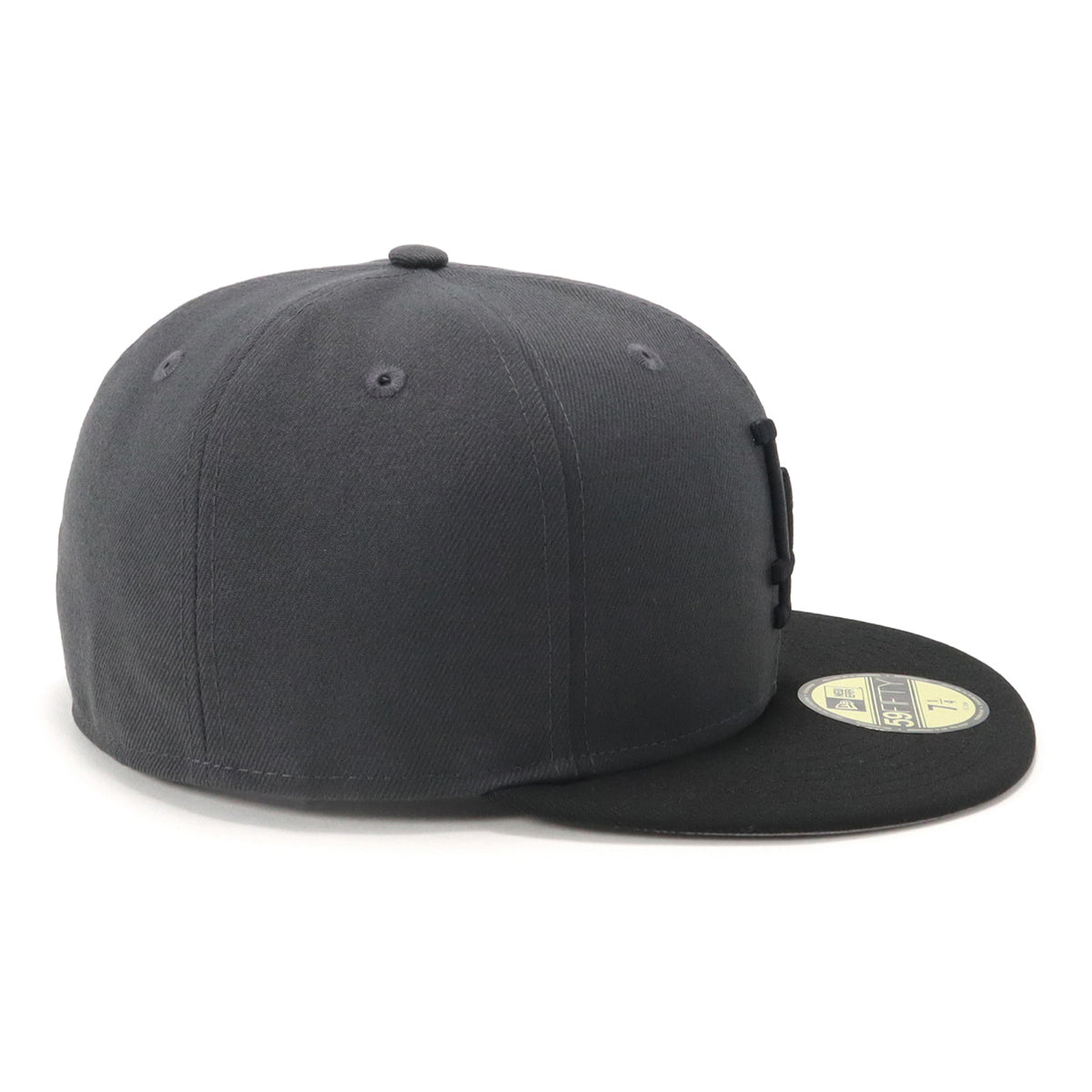 ニューエラ キャップ 59FIFTY 2-TONE UNDER VISOR LAグラファイト