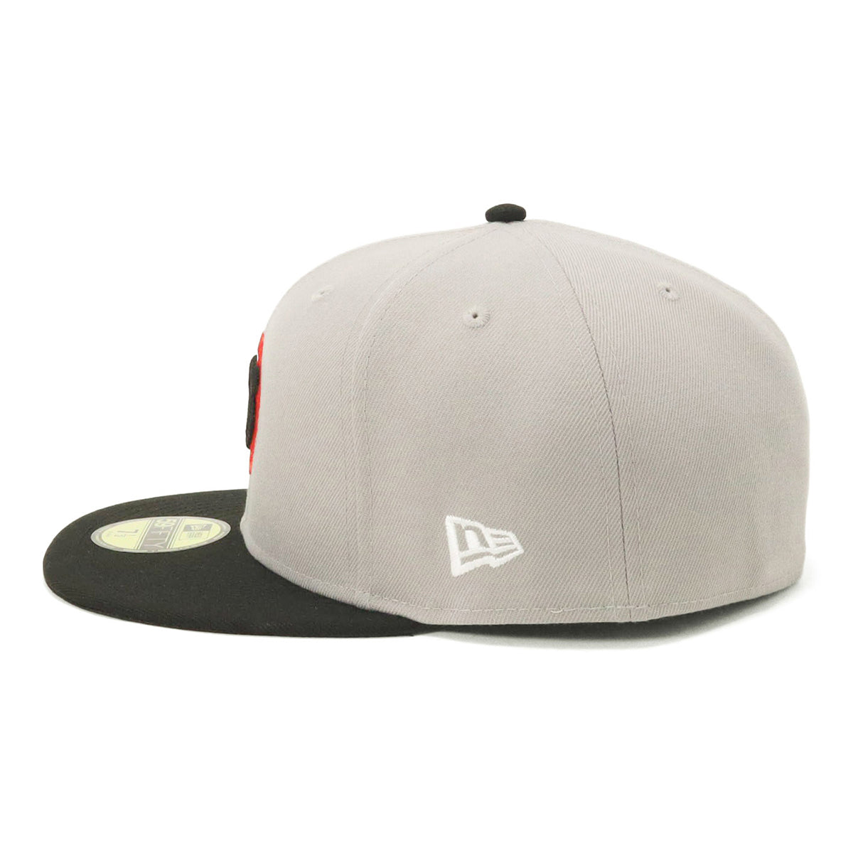 ニューエラ キャップ 59FIFTY SIDE PATCH 2-TONE CUBグレー