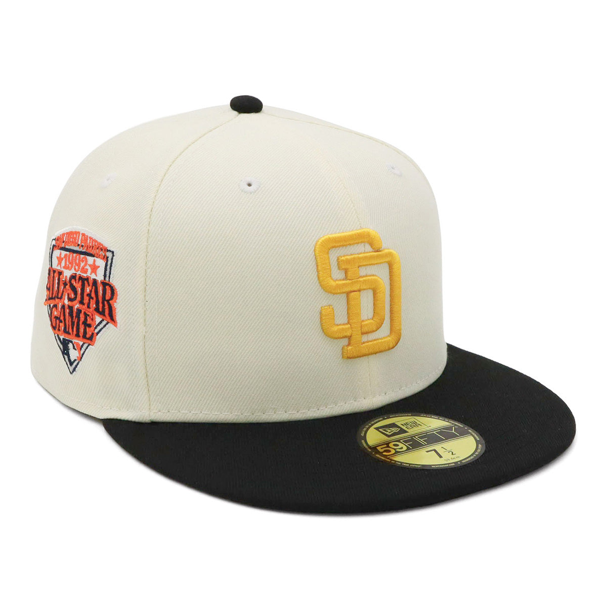 ニューエラ 59FIFTY SIDE PATCH 2-TONE SDクローム/ブラック