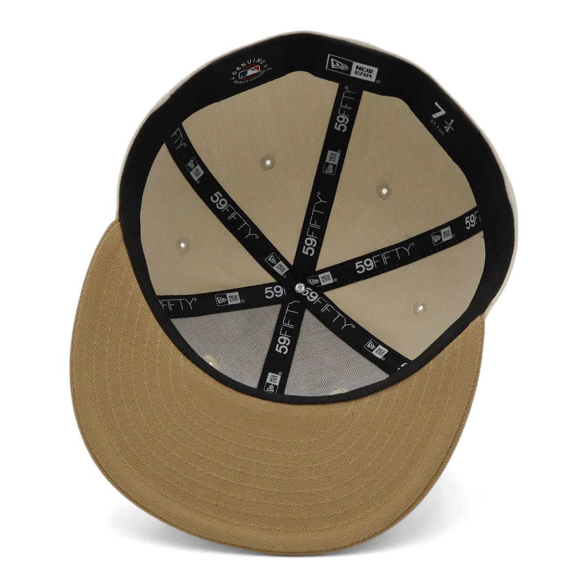 ニューエラ 59FIFTY 2-TONE NYストーン/カーキ