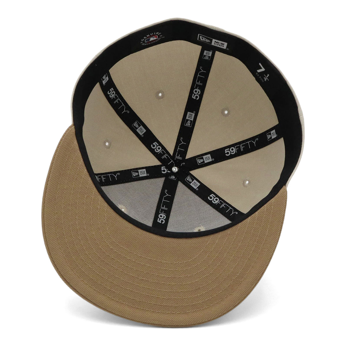 ニューエラ 59FIFTY 2-TONE LAストーン/カーキ
