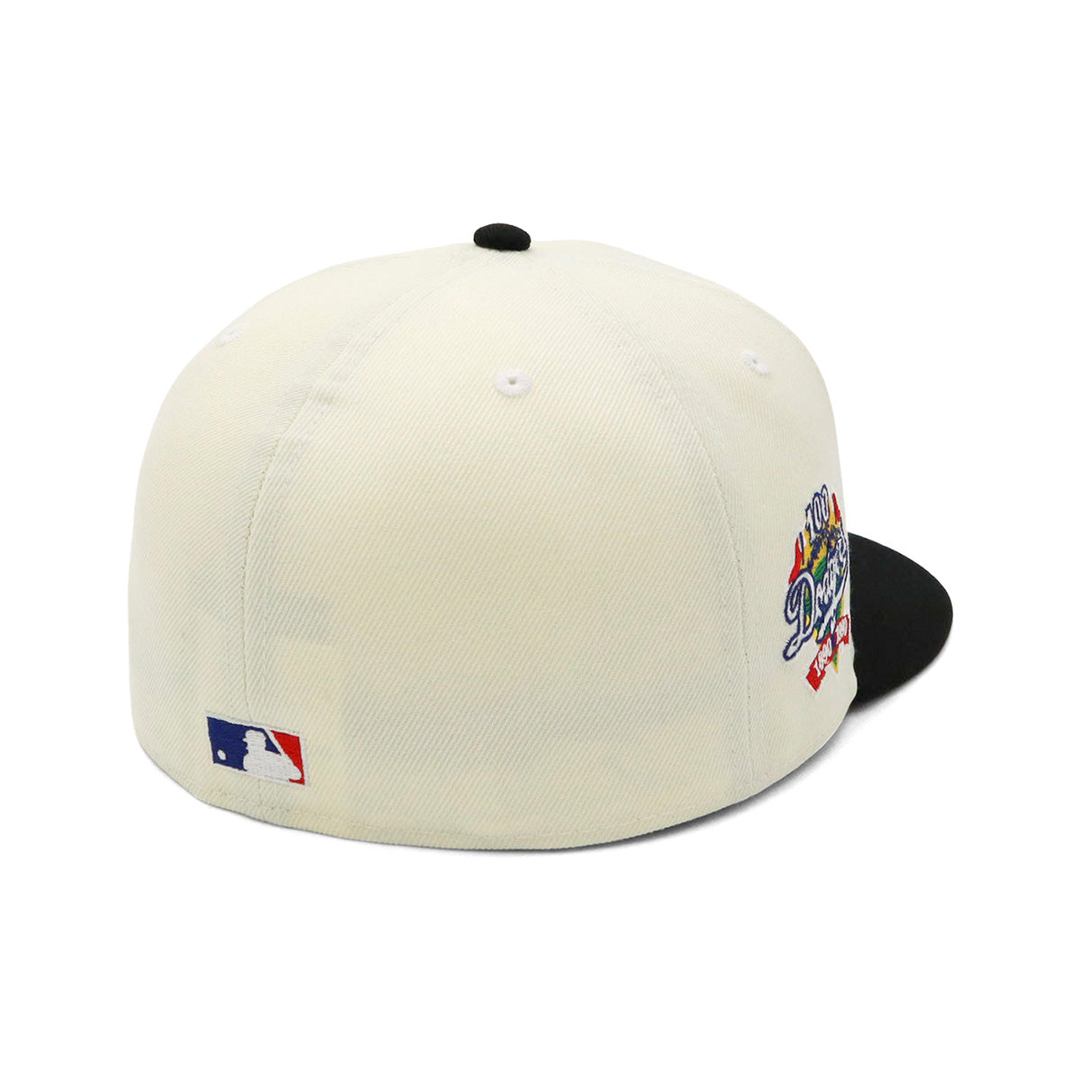 ニューエラ 59FIFTY SIDE PATCH 2-TONE LAクローム/ブラック