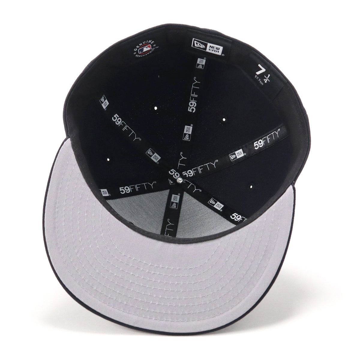 ニューエラ 59FIFTY UNDER VISOR BOSネイビー