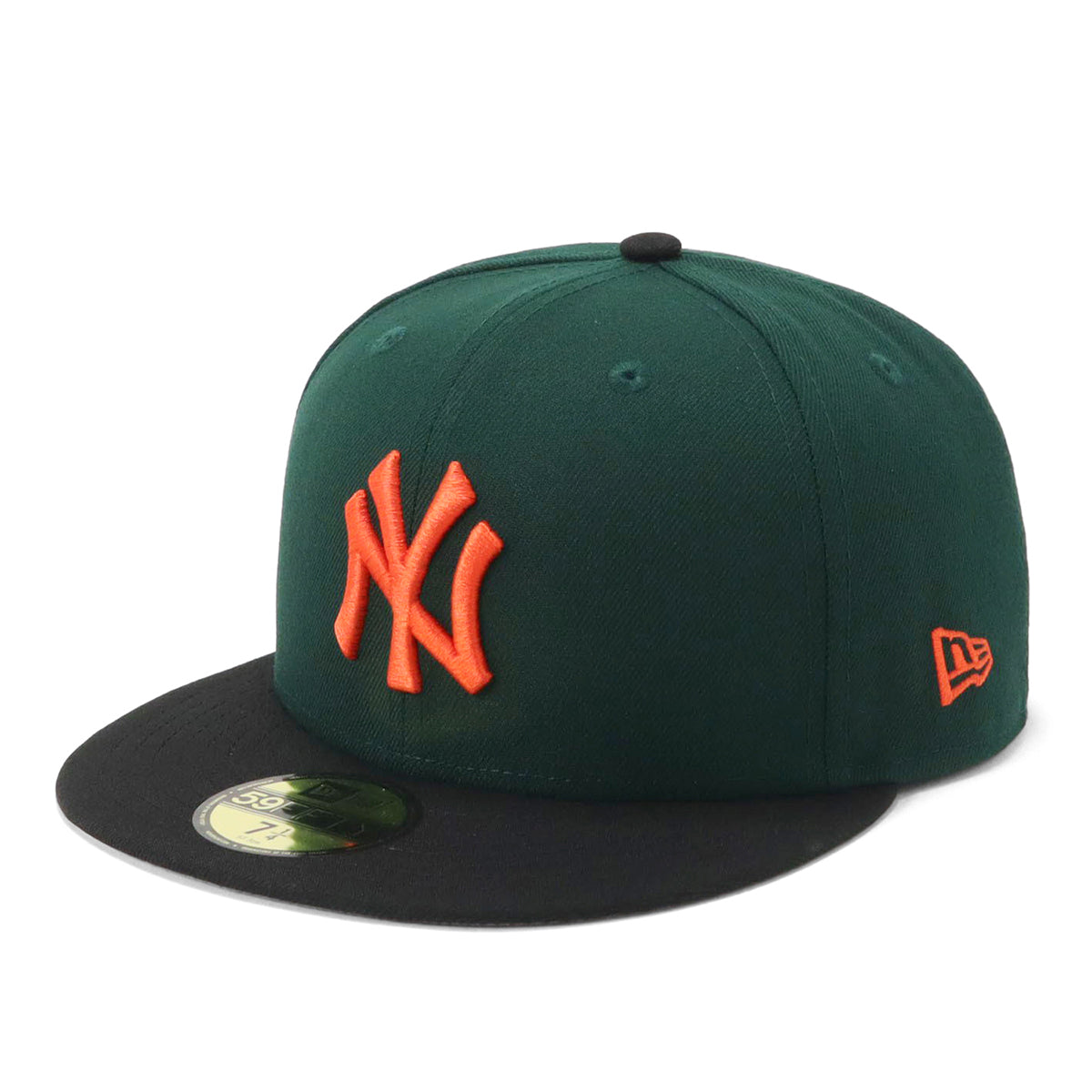 別注 ニューエラ キャップ 59FIFTY 2-TONE UNDER VISOR NYダークグリーン – ONSPOTZ