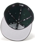 ニューエラ 59FIFTY 2-TONE UNDER VISOR BOSダークグリーン