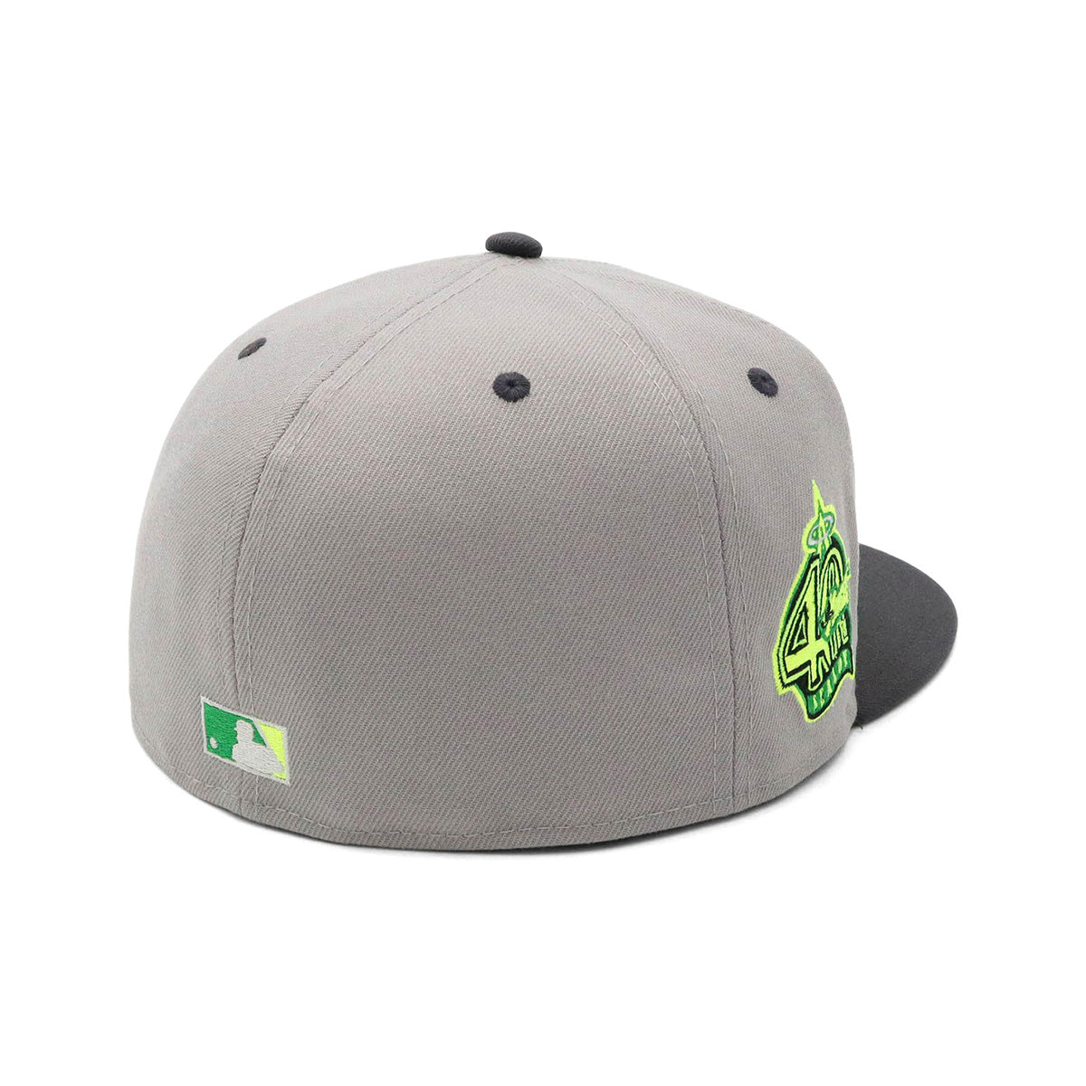 ニューエラ キャップ 59FIFTY SIDE PATCH 2-TONE LAAグレー