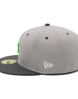 ニューエラ 59FIFTY SIDE PATCH 2-TONE CUBグレー