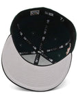 ニューエラ 59FIFTY SIDE PATCH 2-TONE UNDER VISOR BOSダークグリーン