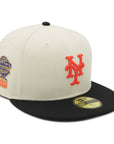 ニューエラ 59FIFTY SIDE PATCH 2-TONE NYMクローム/ブラック