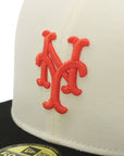 ニューエラ 59FIFTY SIDE PATCH 2-TONE NYMクローム/ブラック