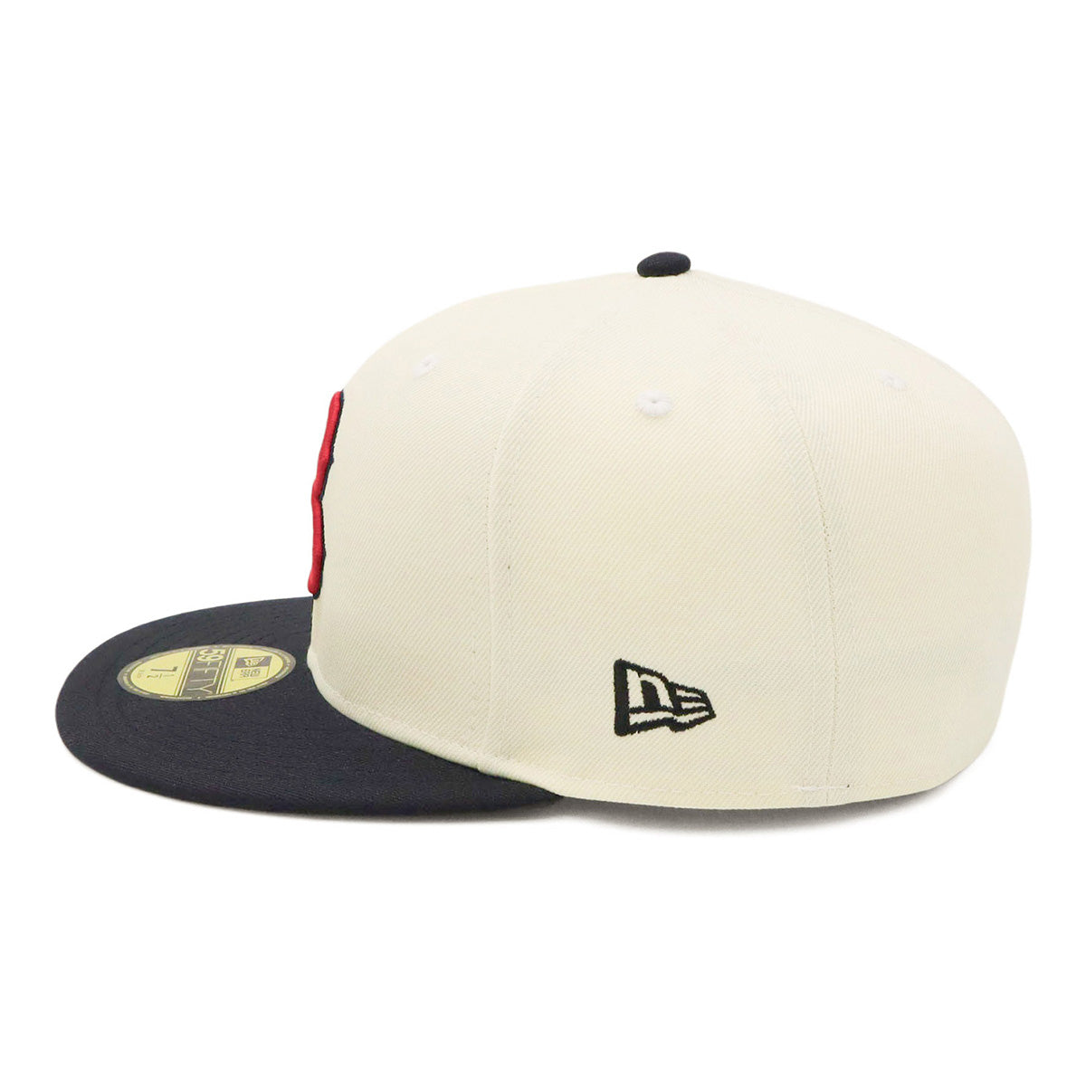 ニューエラ キャップ 59FIFTY SIDE PATCH 2-TONE BOSクローム
