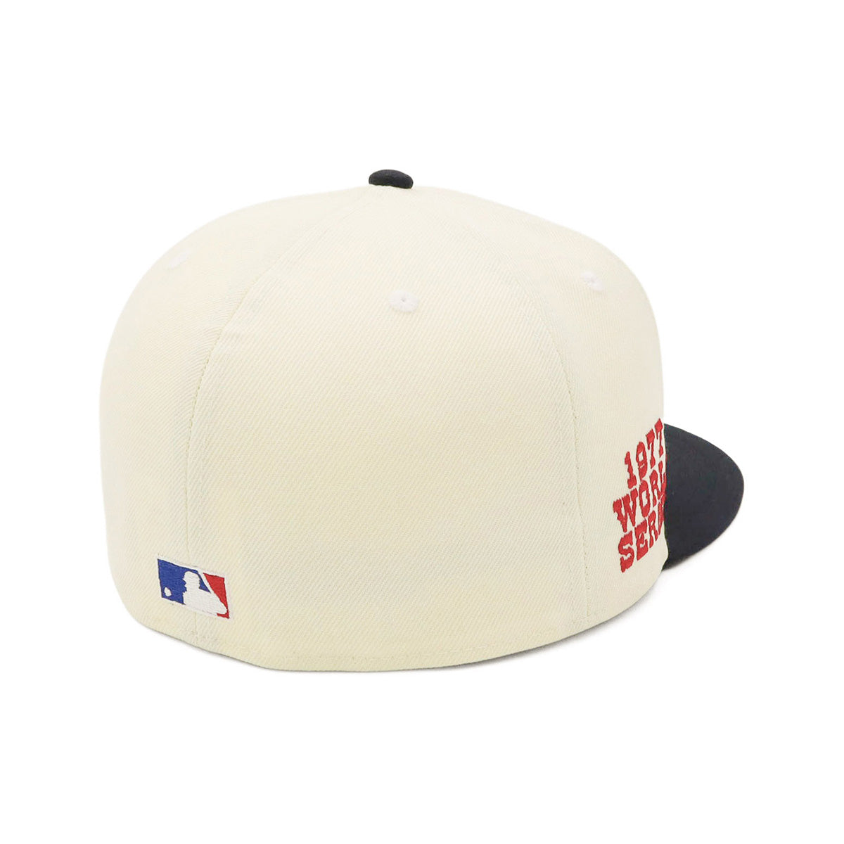 ニューエラ 59FIFTY SIDE PATCH 2-TONE NYクローム/ネイビー