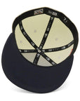 ニューエラ 59FIFTY SIDE PATCH 2-TONE NYクローム/ネイビー
