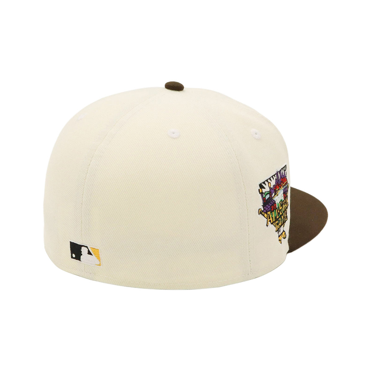 ニューエラ 59FIFTY SIDE PATCH 2-TONE PITクローム/ウォルナット