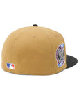 ニューエラ 59FIFTY SIDE PATCH 2-TONE UNDER VISOR NYウィート/ブラック