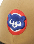ニューエラ 59FIFTY SIDE PATCH 2-TONE UNDER VISOR CUBウィート/ブラック