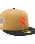 ニューエラ 59FIFTY SIDE PATCH 2-TONE UNDER VISOR NYMウィート/ブラック