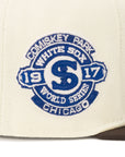 ニューエラ 59FIFTY SIDE PATCH 2-TONE UNDER VISOR CWSクロームホワイト