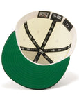 ニューエラ 59FIFTY SIDE PATCH 2-TONE UNDER VISOR NYクロームホワイト