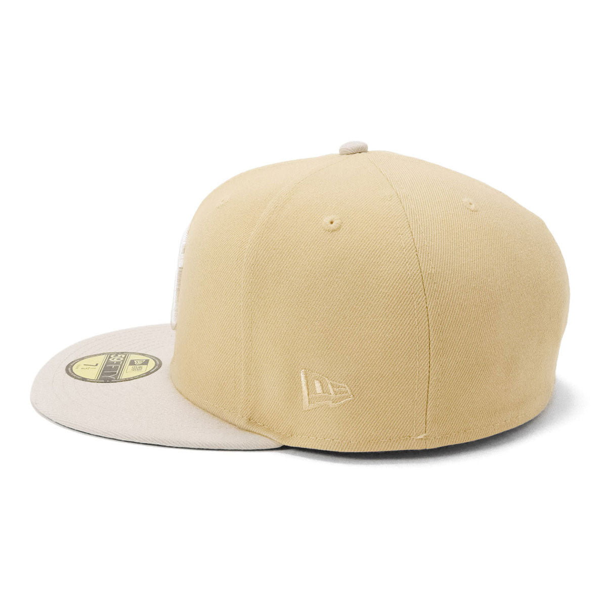 ニューエラ キャップ 59FIFTY SIDE PATCH 2-TONE UNDER VISOR NYベガス
