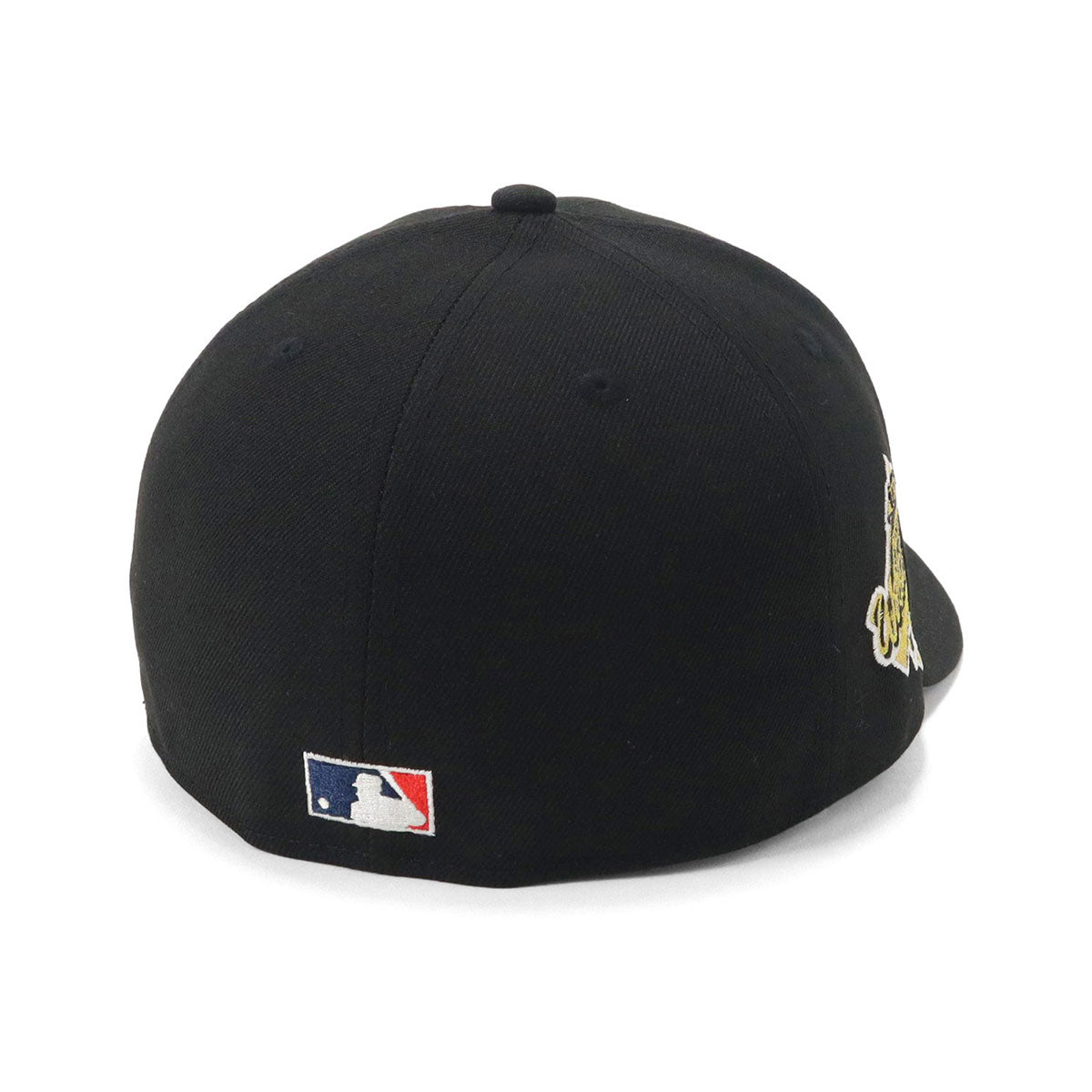 ニューエラ キャップ LP 59FIFTY SIDE PATCH UNDER VISOR ATLブラック 