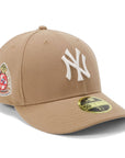 ニューエラ LP 59FIFTY SIDE PATCH UNDER VISOR NYカーキ